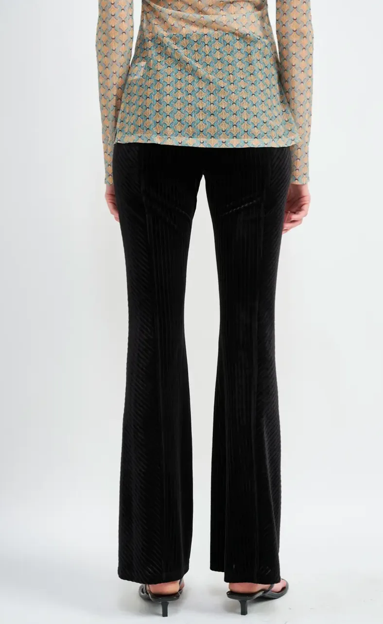 High Rise Flared Pants