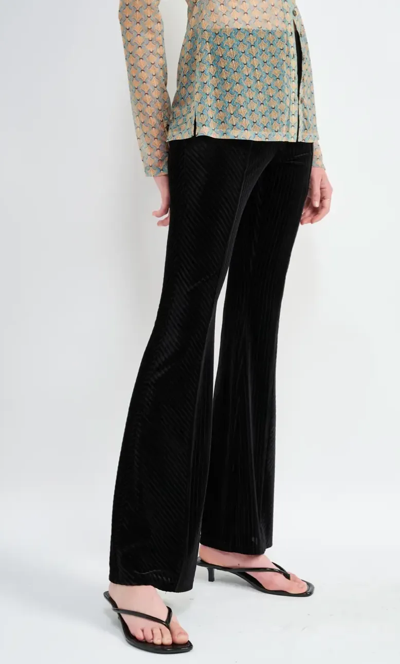 High Rise Flared Pants