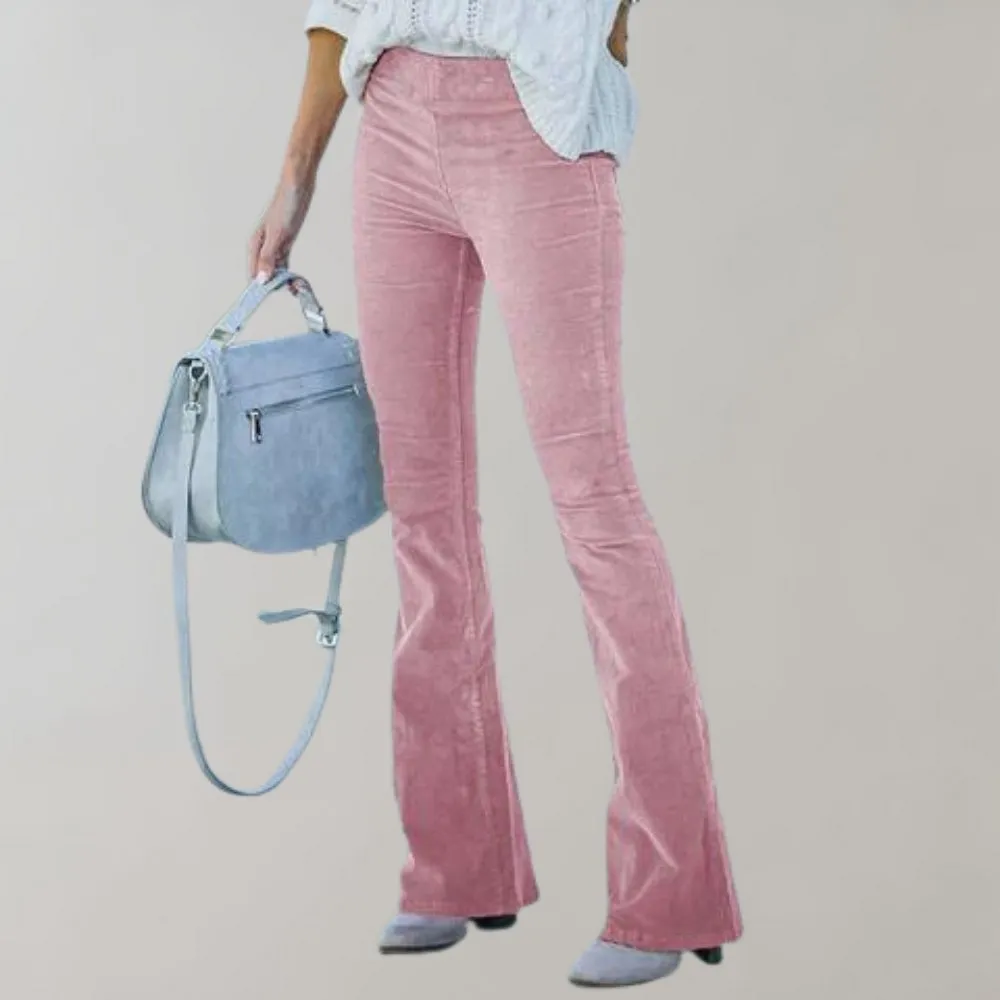 High-Waist Flare Pants