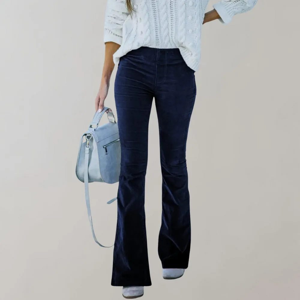 High-Waist Flare Pants