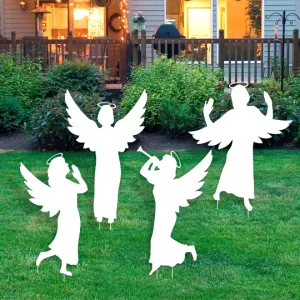 Holy Nativity - Angel Yard Sign Cutouts