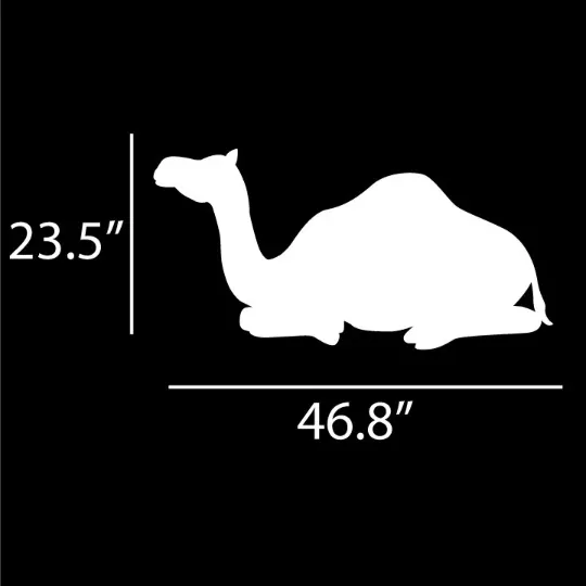 Holy Nativity - Camel Figure Yard Sign Cutouts
