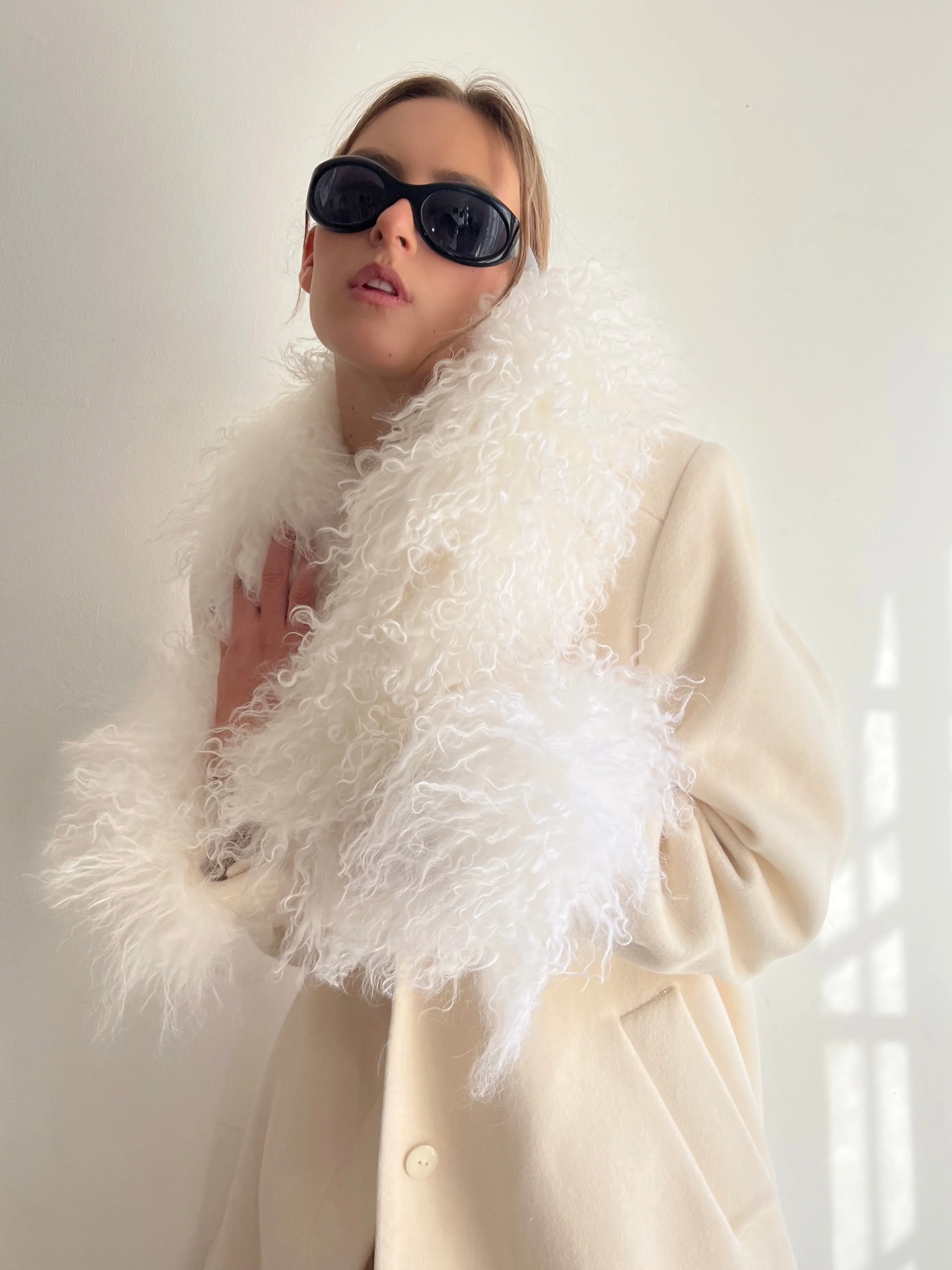 Ivory Penny Lane Coat (S/M)