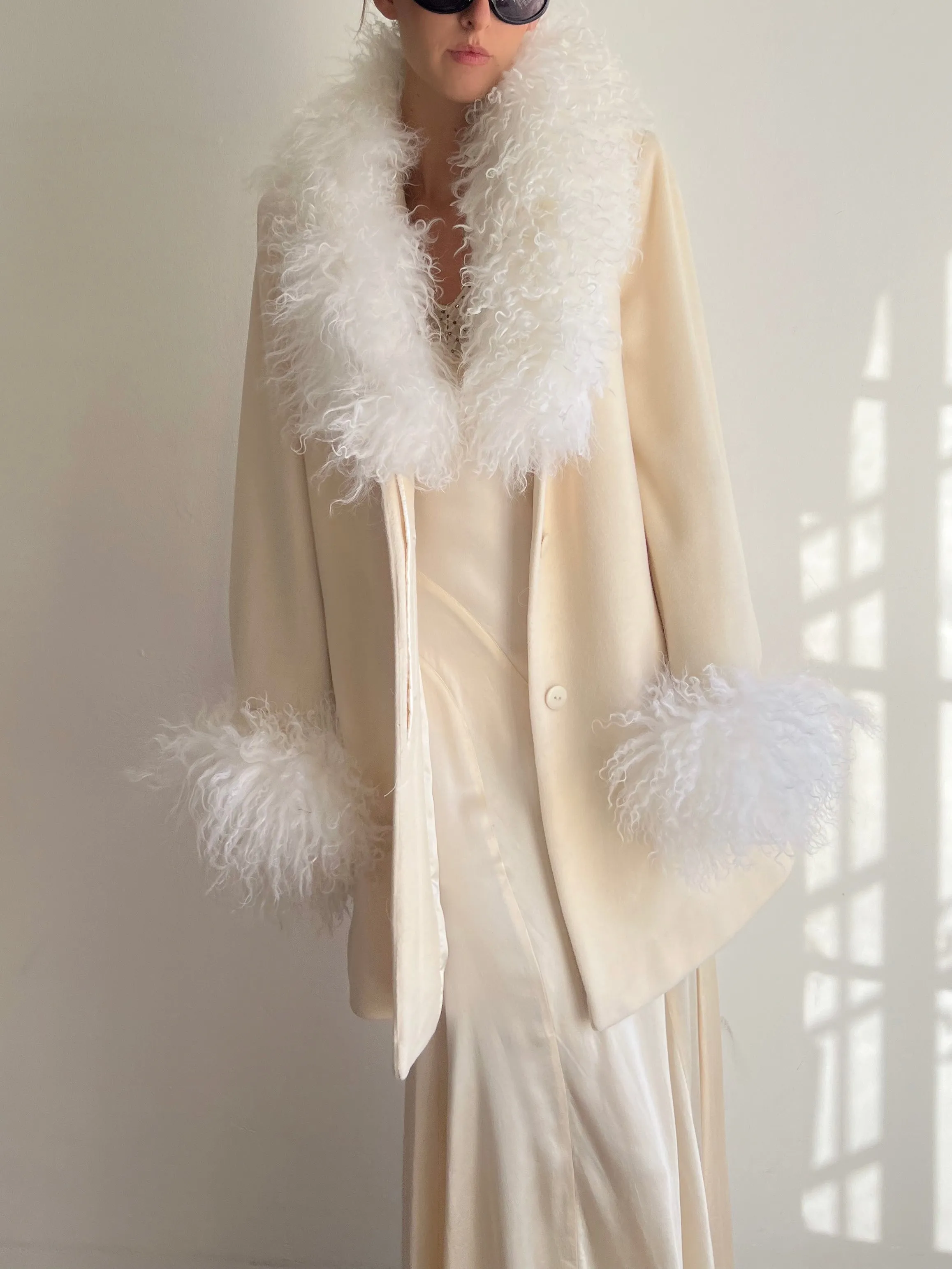 Ivory Penny Lane Coat (S/M)