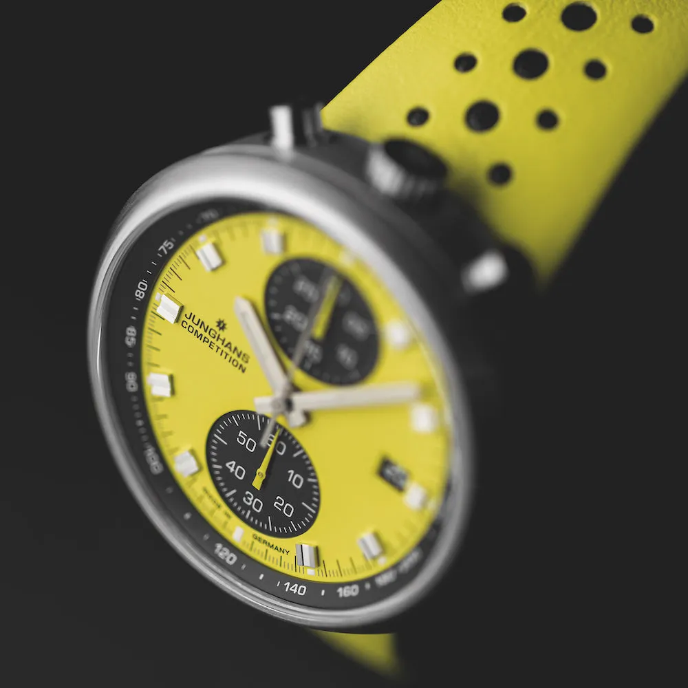 JGH Watch 1972 Competition FIS Lemon Limited Edition