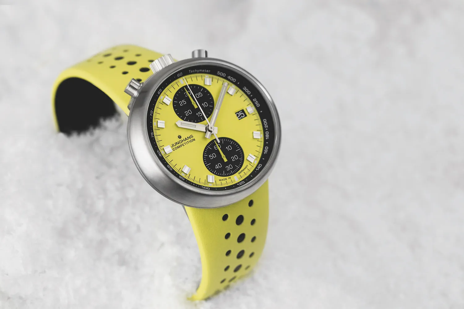 JGH Watch 1972 Competition FIS Lemon Limited Edition
