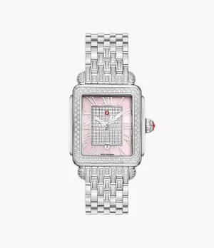 Limited Edition Deco Madison Mid Diamond Stainless Steel Watch MWW06G000040