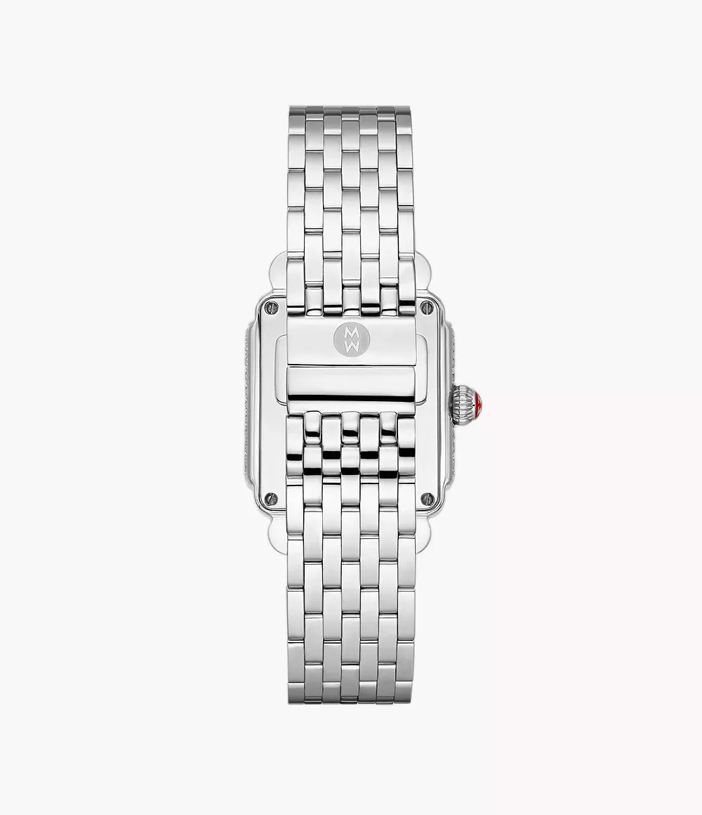 Limited Edition Deco Madison Mid Diamond Stainless Steel Watch MWW06G000040