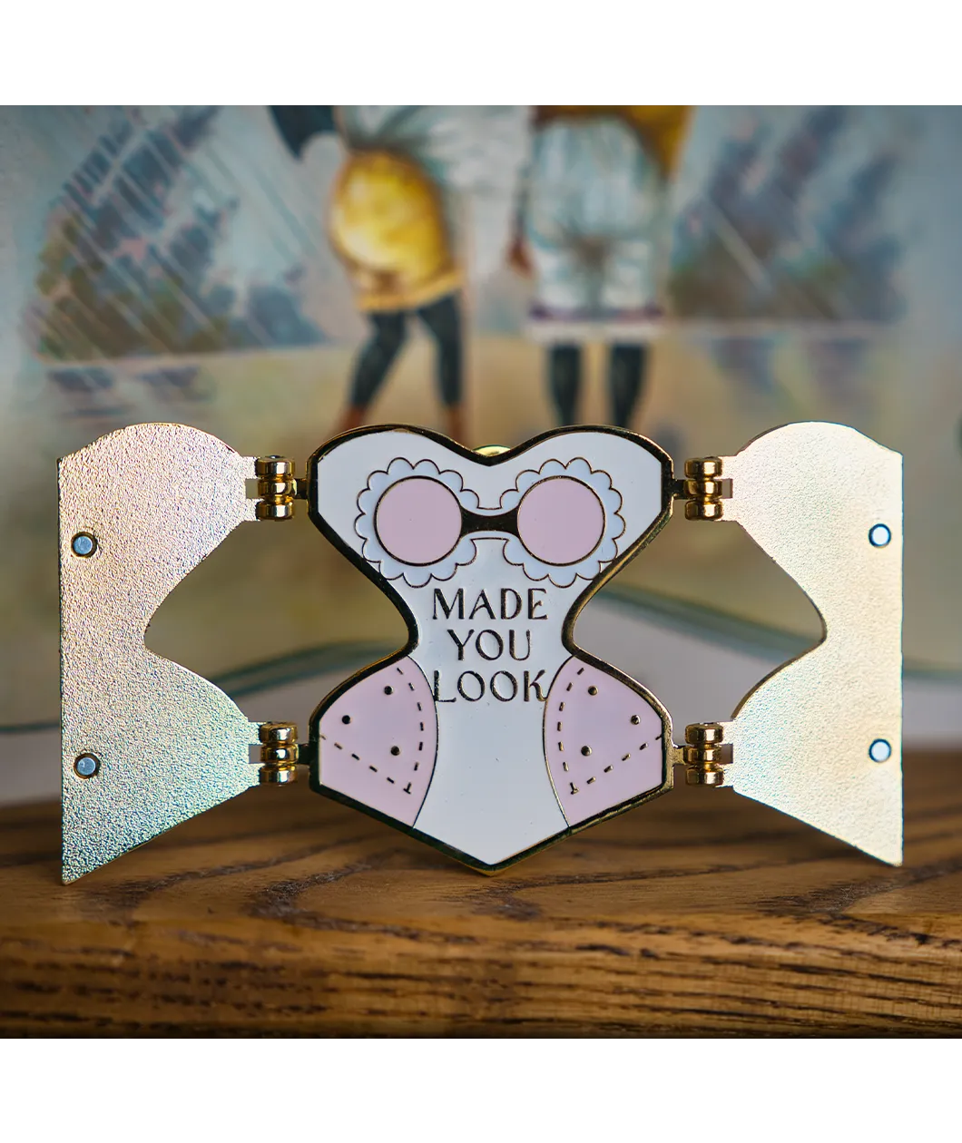 Made You Look Corset Pin
