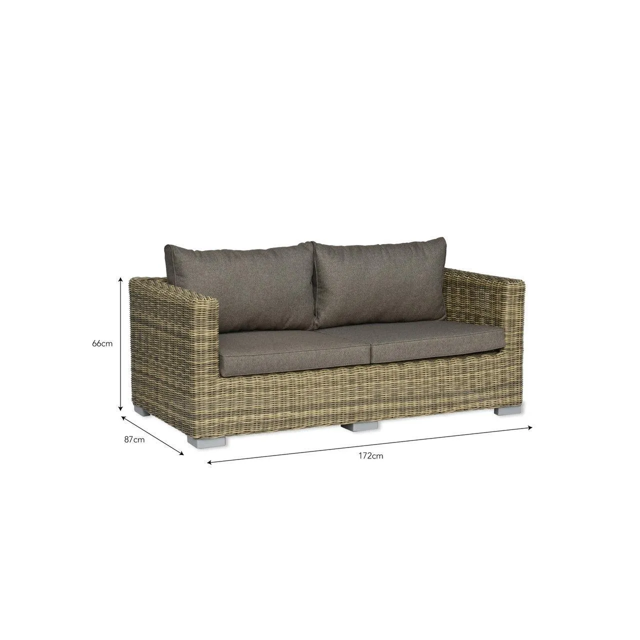 Marden Sofa - PE Rattan