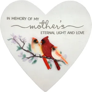 Mother 11" Heart Garden Stone