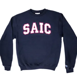 Navy Champion Collegiate Crewneck