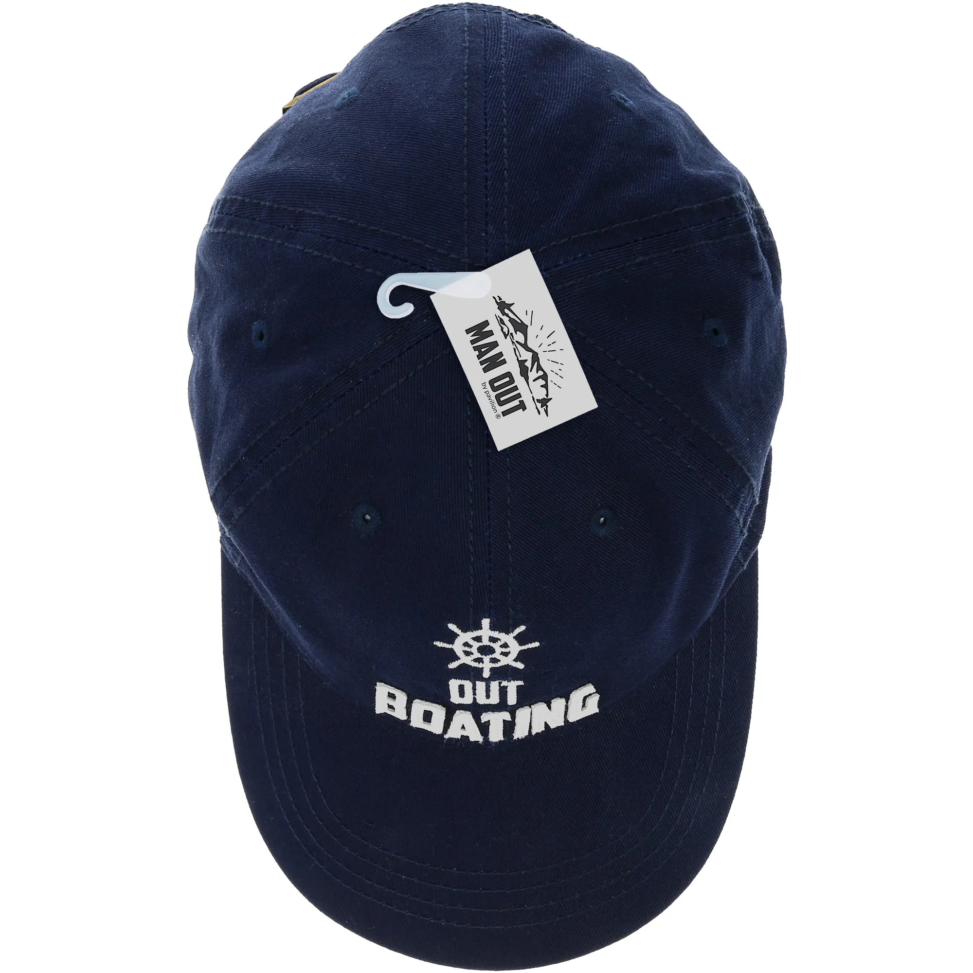 Out Boating Dark Blue Adjustable Hat