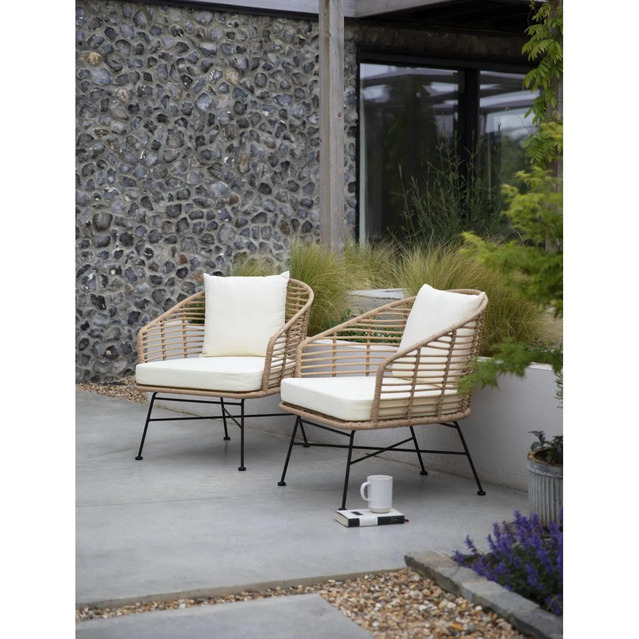 Pair of Hampstead Armchairs - PE Bamboo