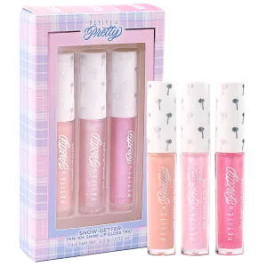 PET Snow-Getter Mini 10K Shine Lip Gloss Trio