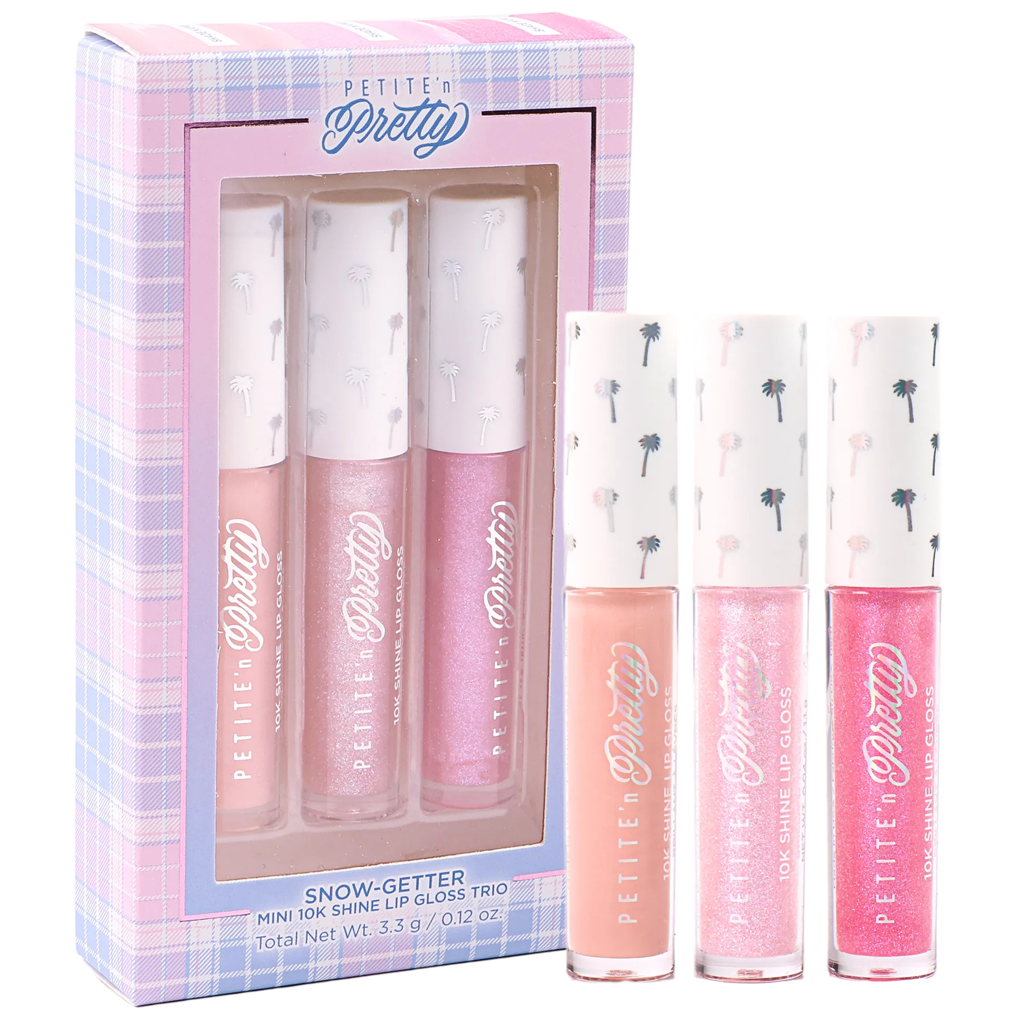 PET Snow-Getter Mini 10K Shine Lip Gloss Trio