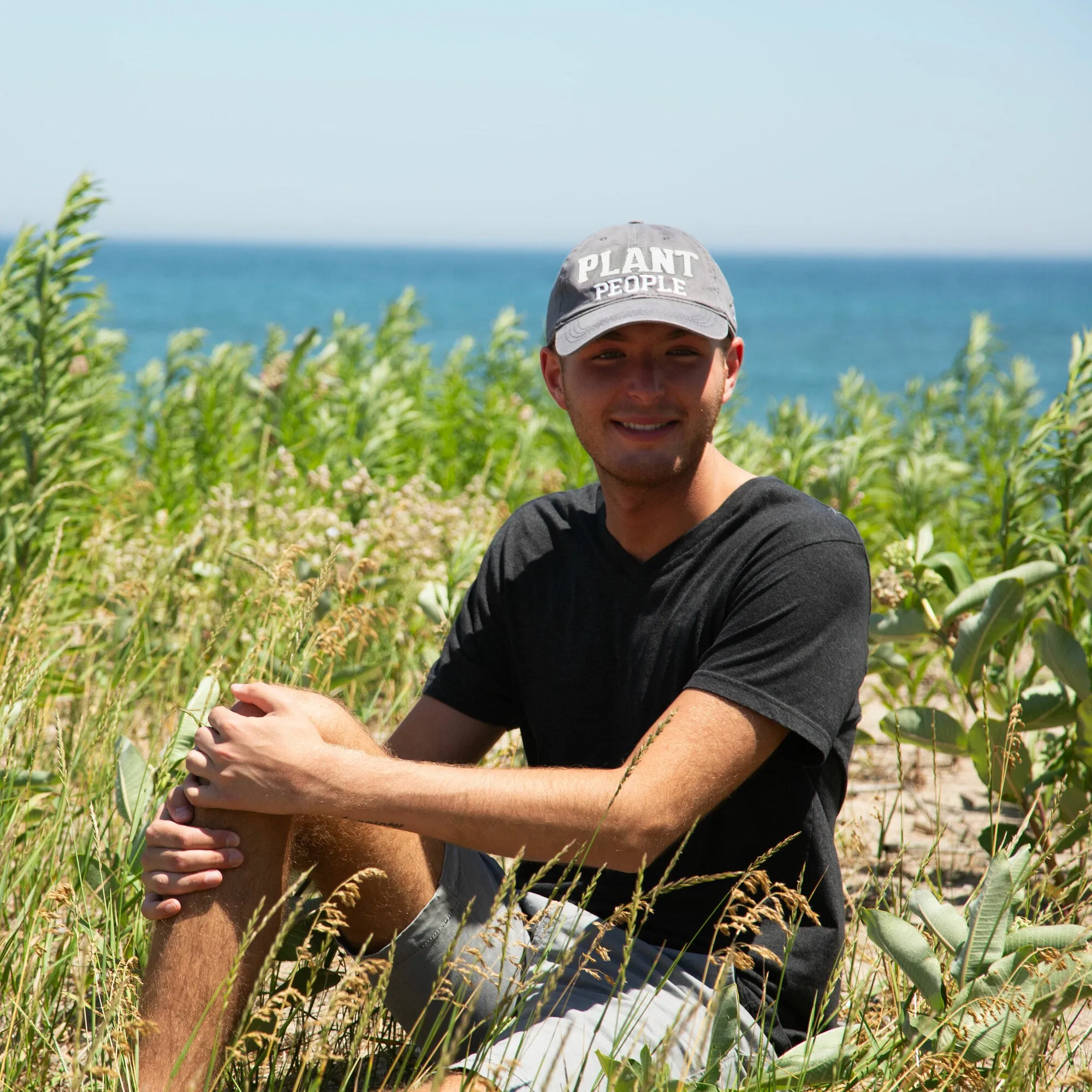 Plant People Dark Gray Adjustable Hat