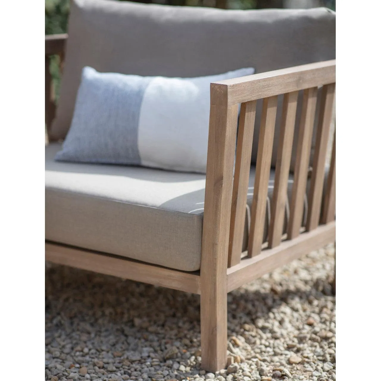 Porthallow 3 Seater Sofa Set | Natural