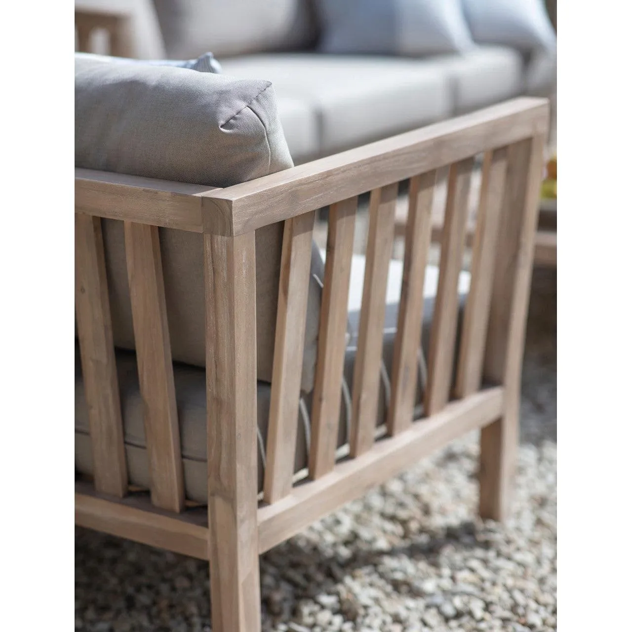 Porthallow 3 Seater Sofa Set | Natural