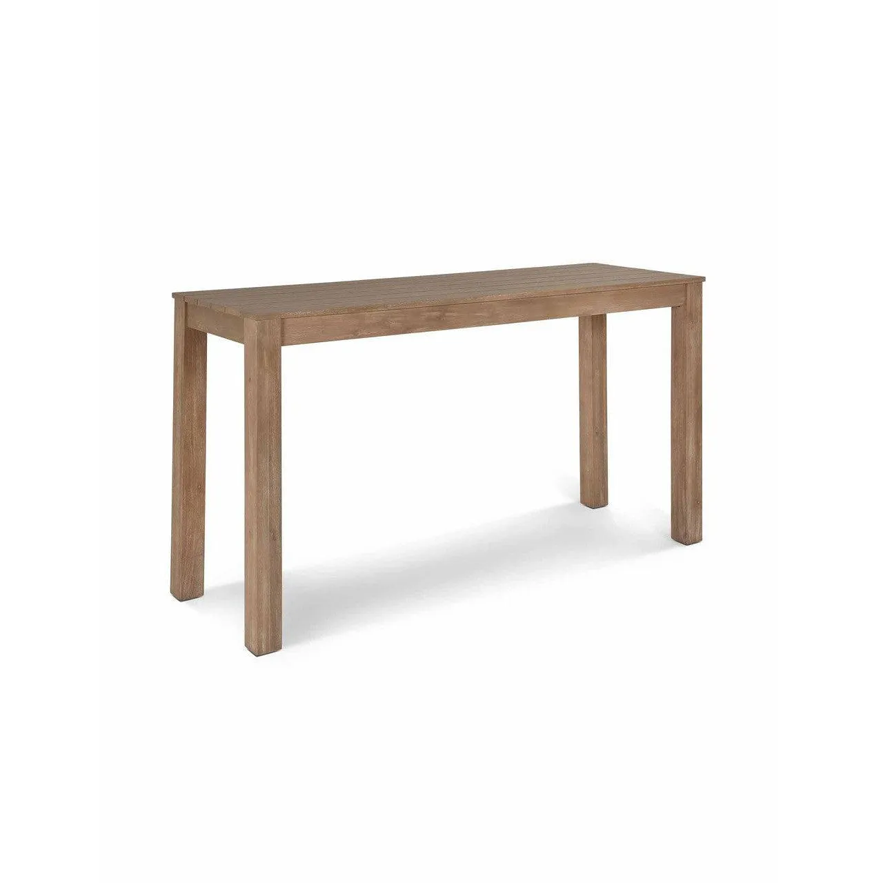 Porthallow Rectangular Bar Table | Natural