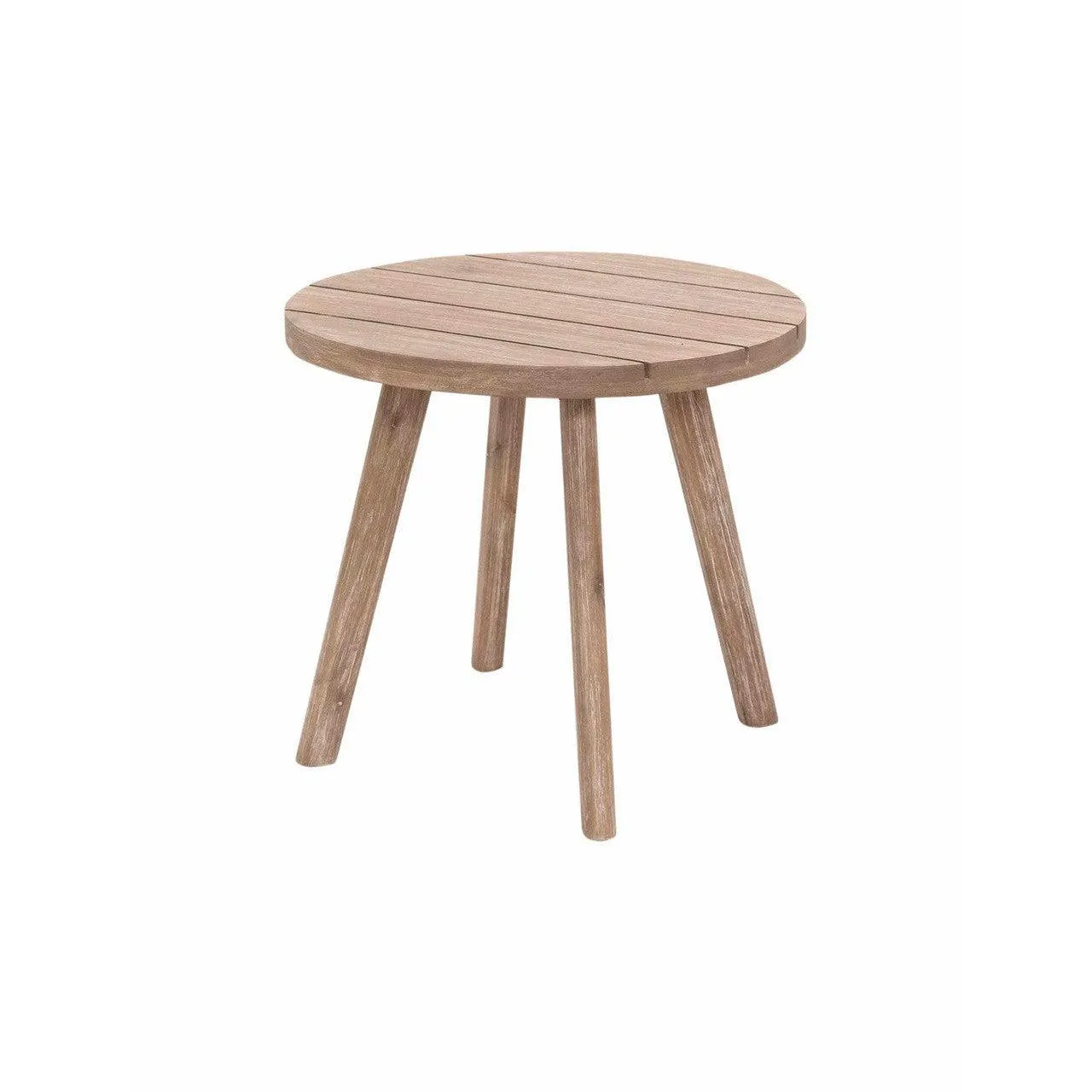 Porthallow Round Side Table | Natural