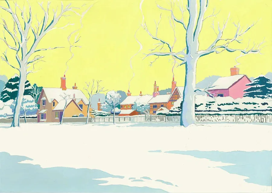 "Little Gaddesden in Winter" by Mary Casserley