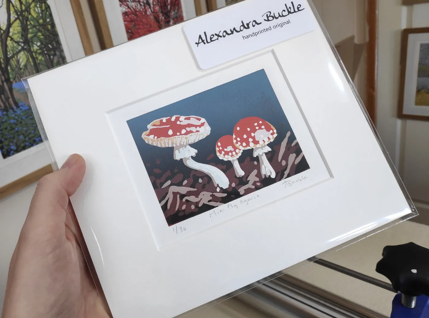 "Mini Fly Agaric" by Alexandra Buckle
