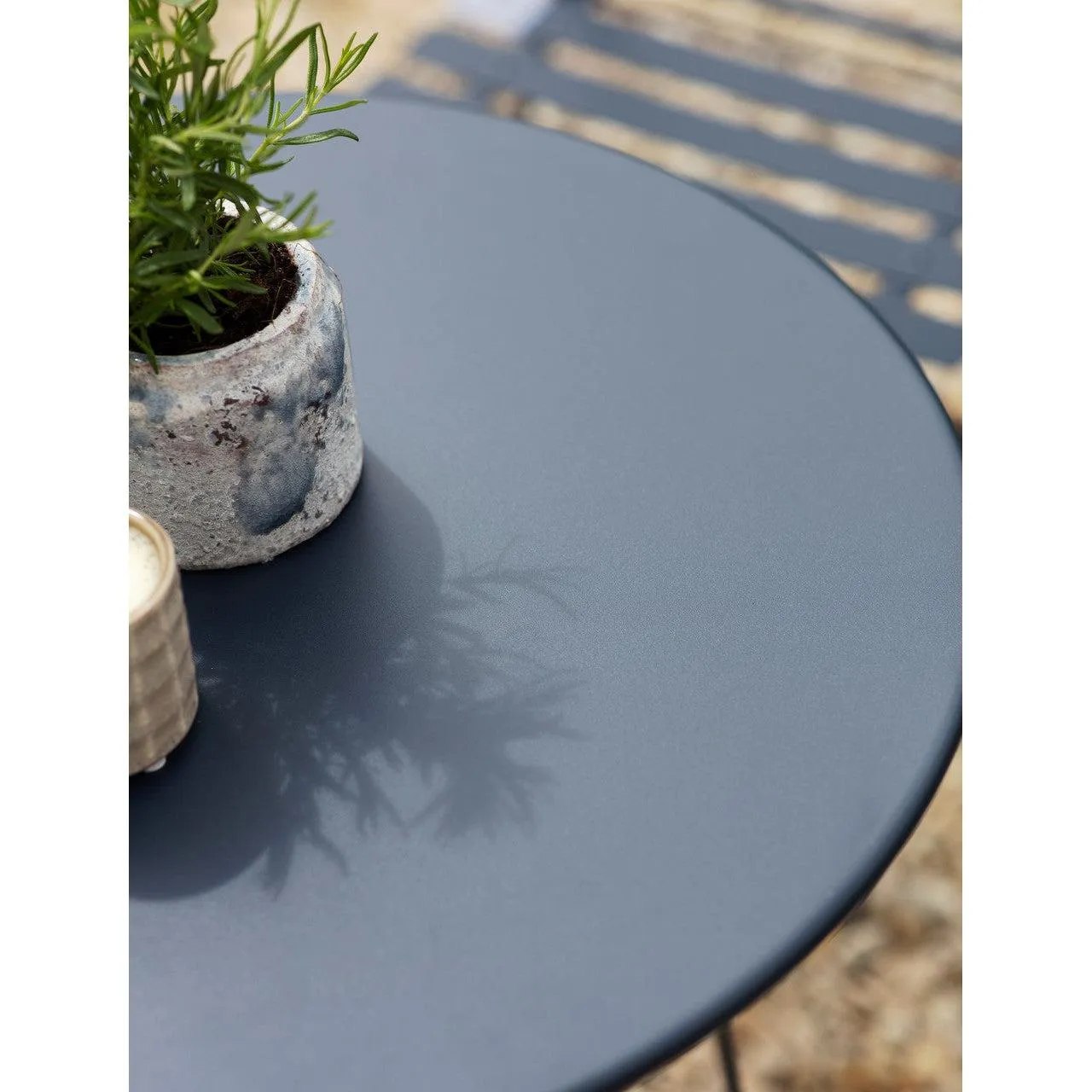 Rive Droite Bistro Set, Small in Ink - Steel