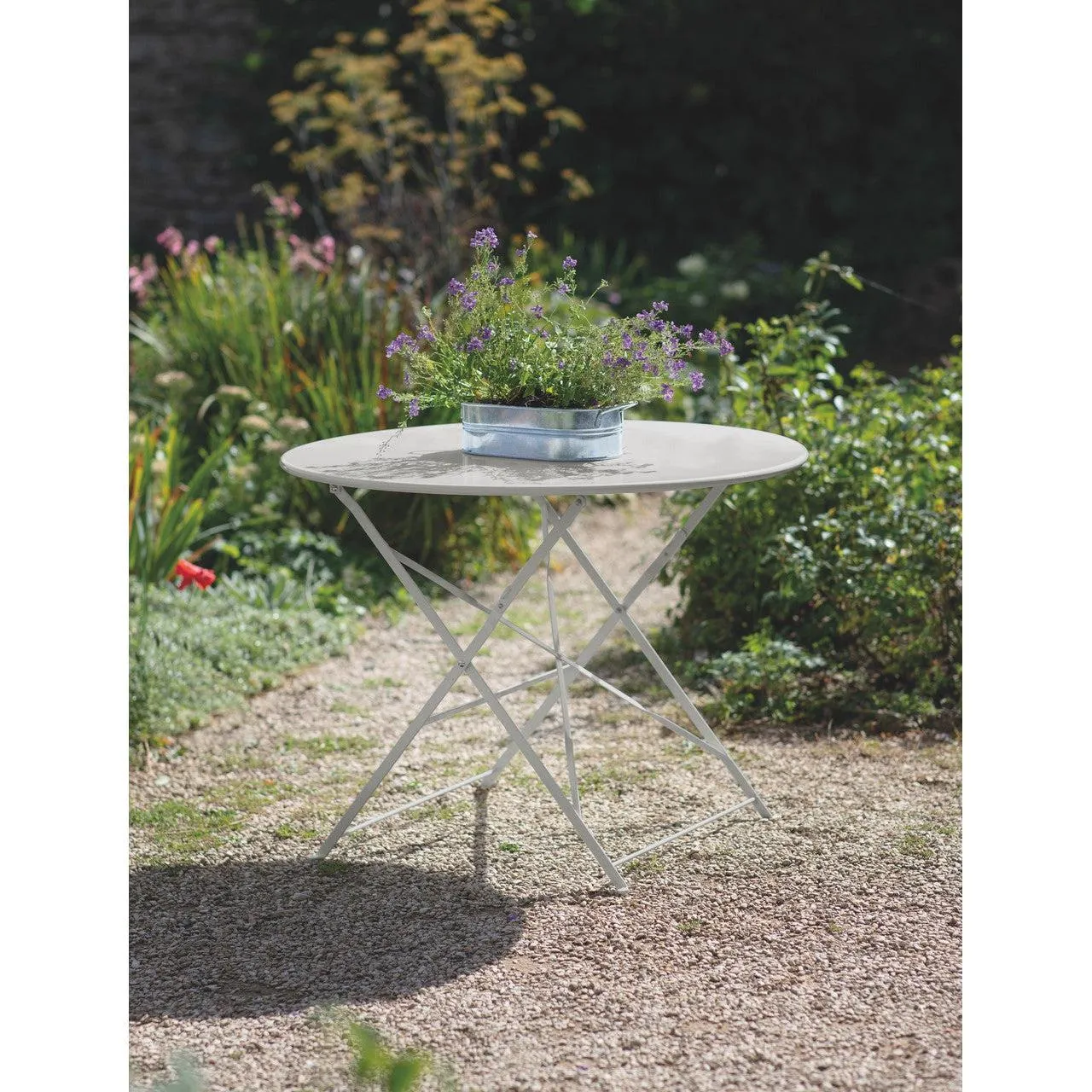 Rive Droite Bistro Table, Large in Chalk