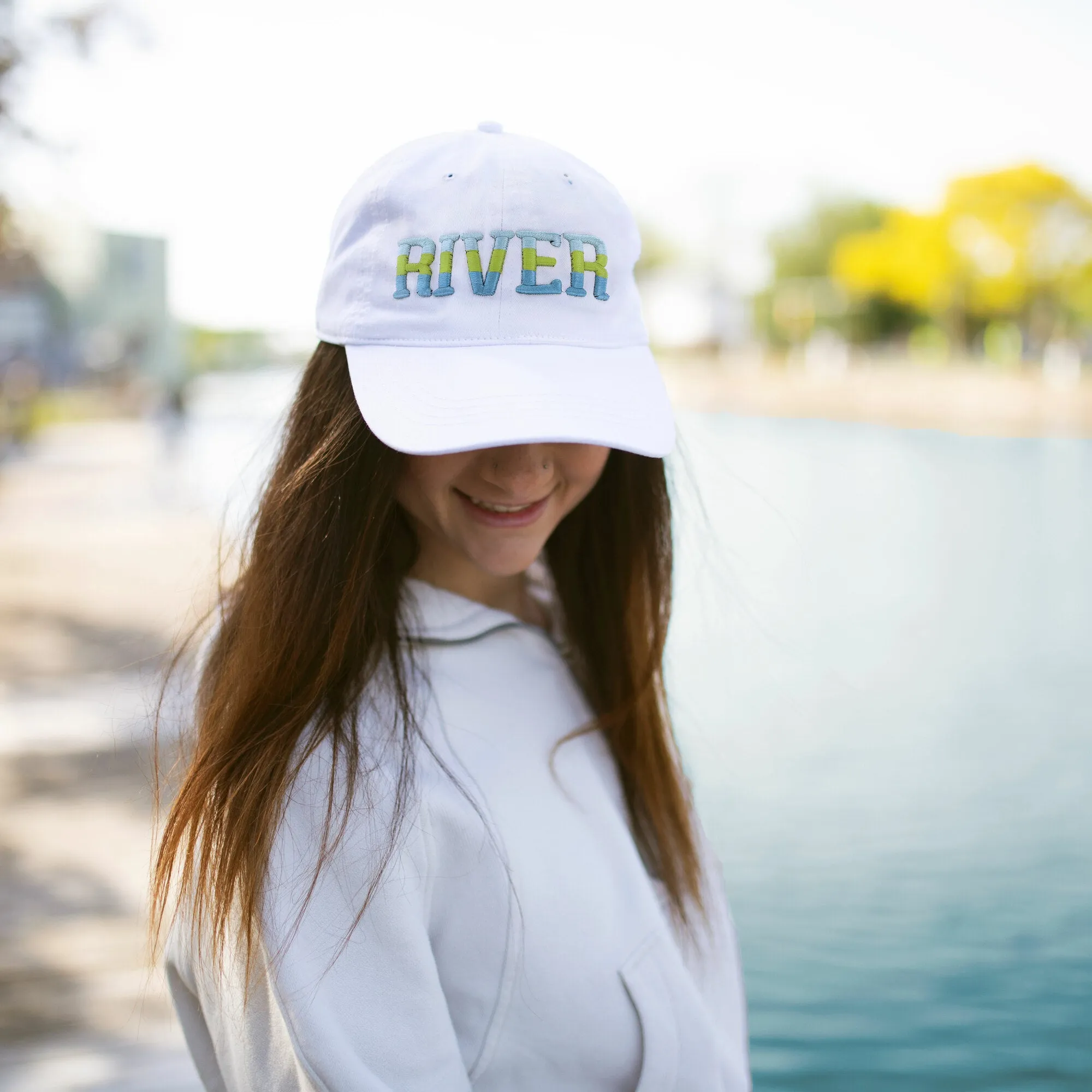 River White Adjustable Hat