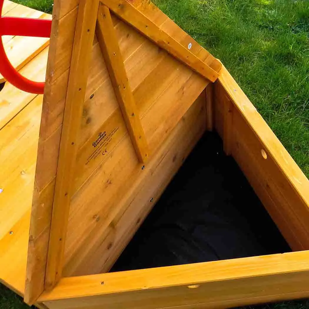 Sand Sailer - Boat Shaped Wooden Sandpit