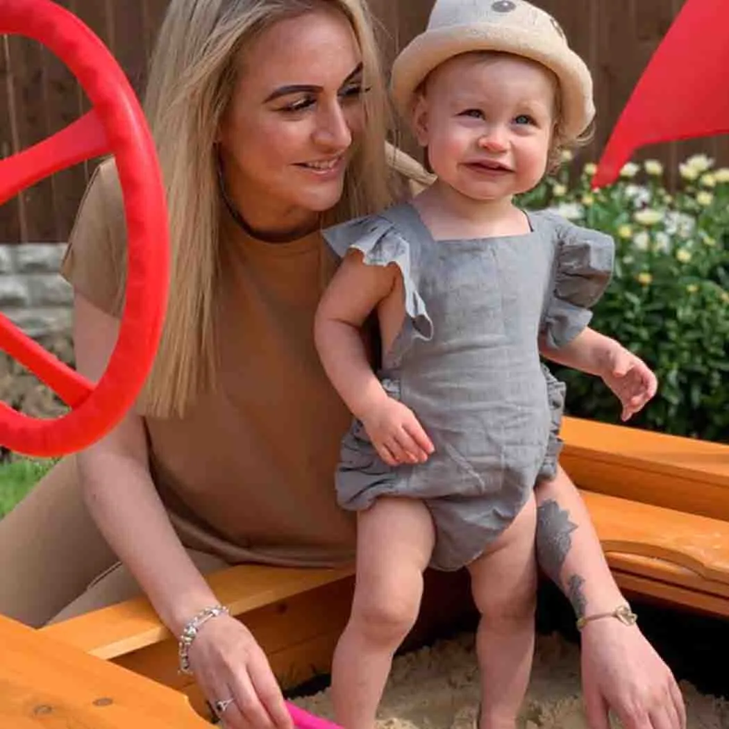 Sand Sailer - Boat Shaped Wooden Sandpit