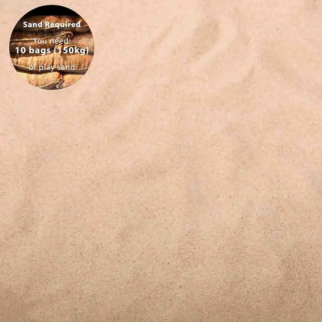 Sand Sailer - Boat Shaped Wooden Sandpit