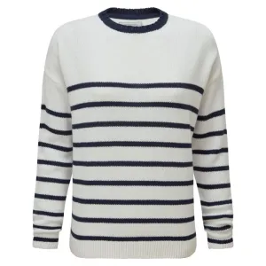 Schoffel Lee Bay Ladies Jumper - Soft White/Navy