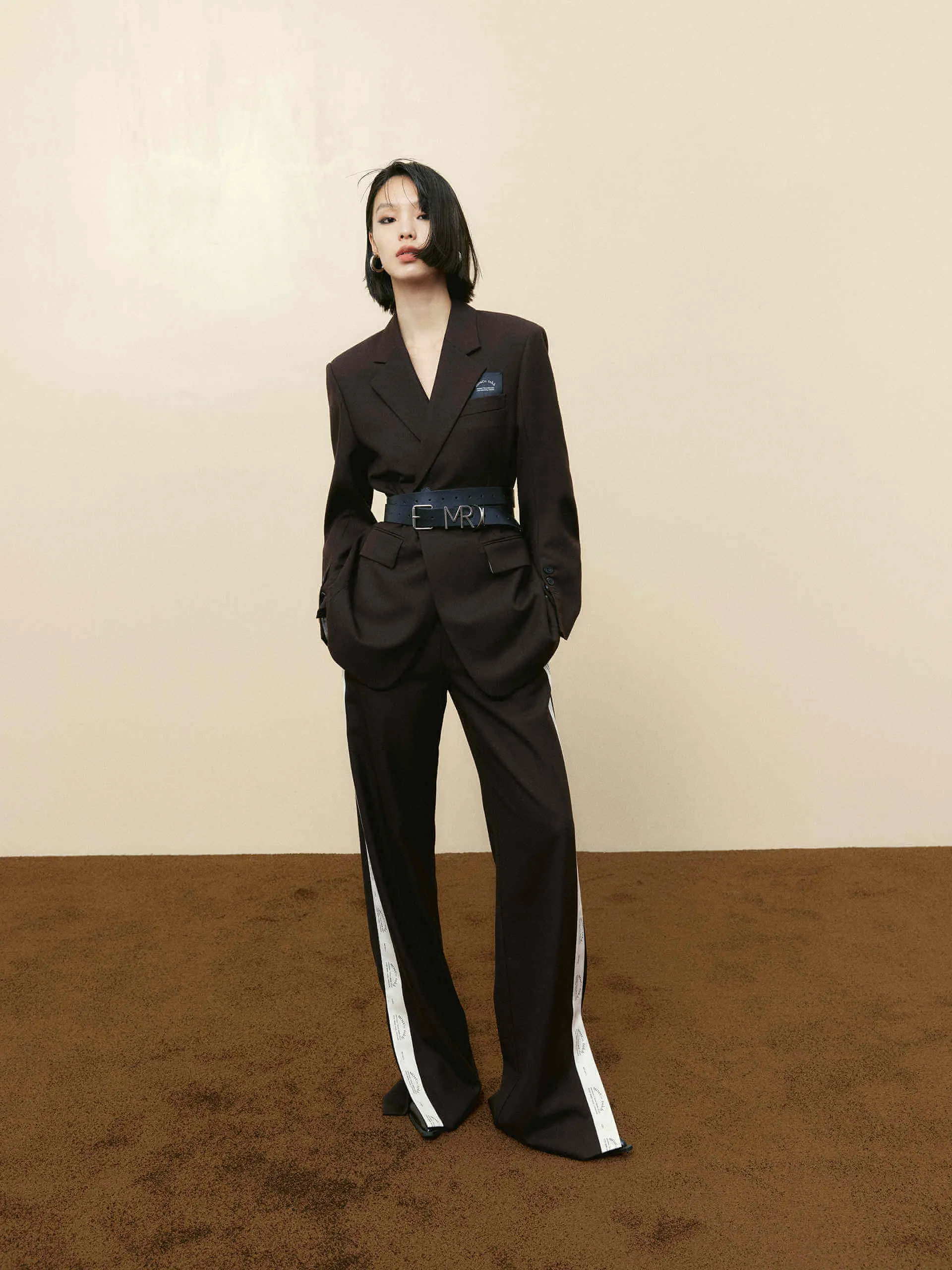 Split Hem Flared Pants