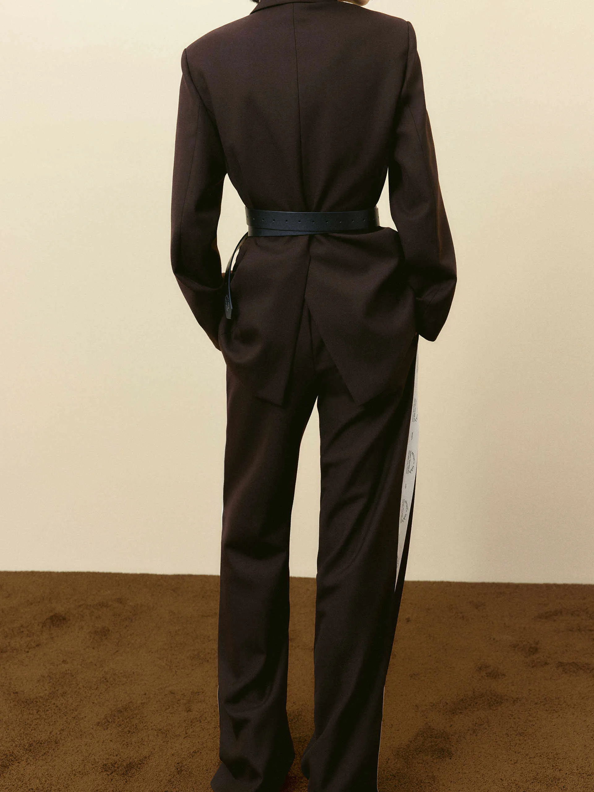 Split Hem Flared Pants