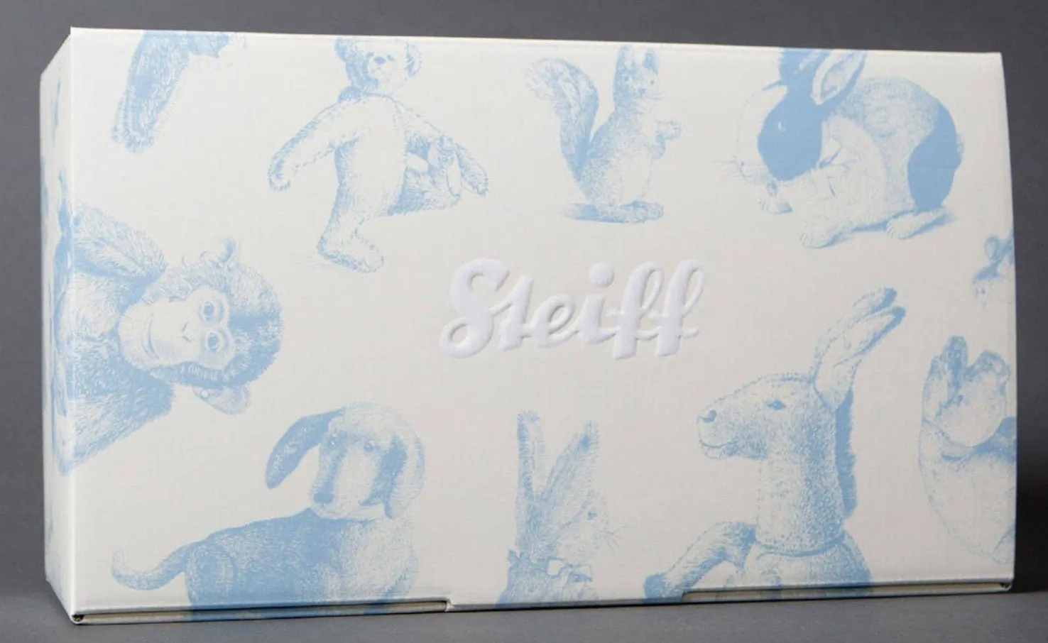 Steiff Bear- White 400%  Be@rbrick