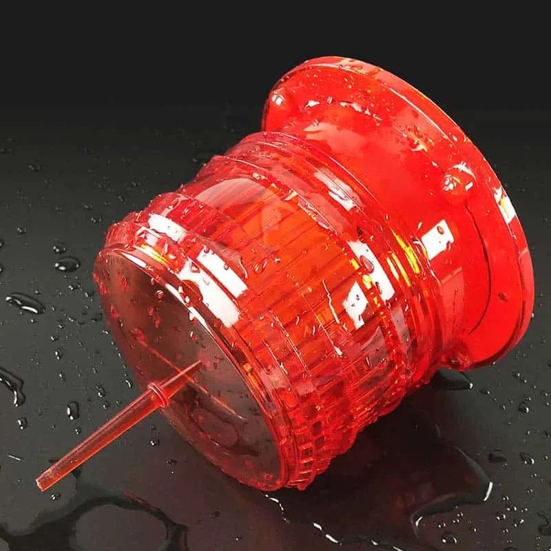 SU1500 Solar Warning Light for Telecom Tower|Marine|Aviation Obstruction