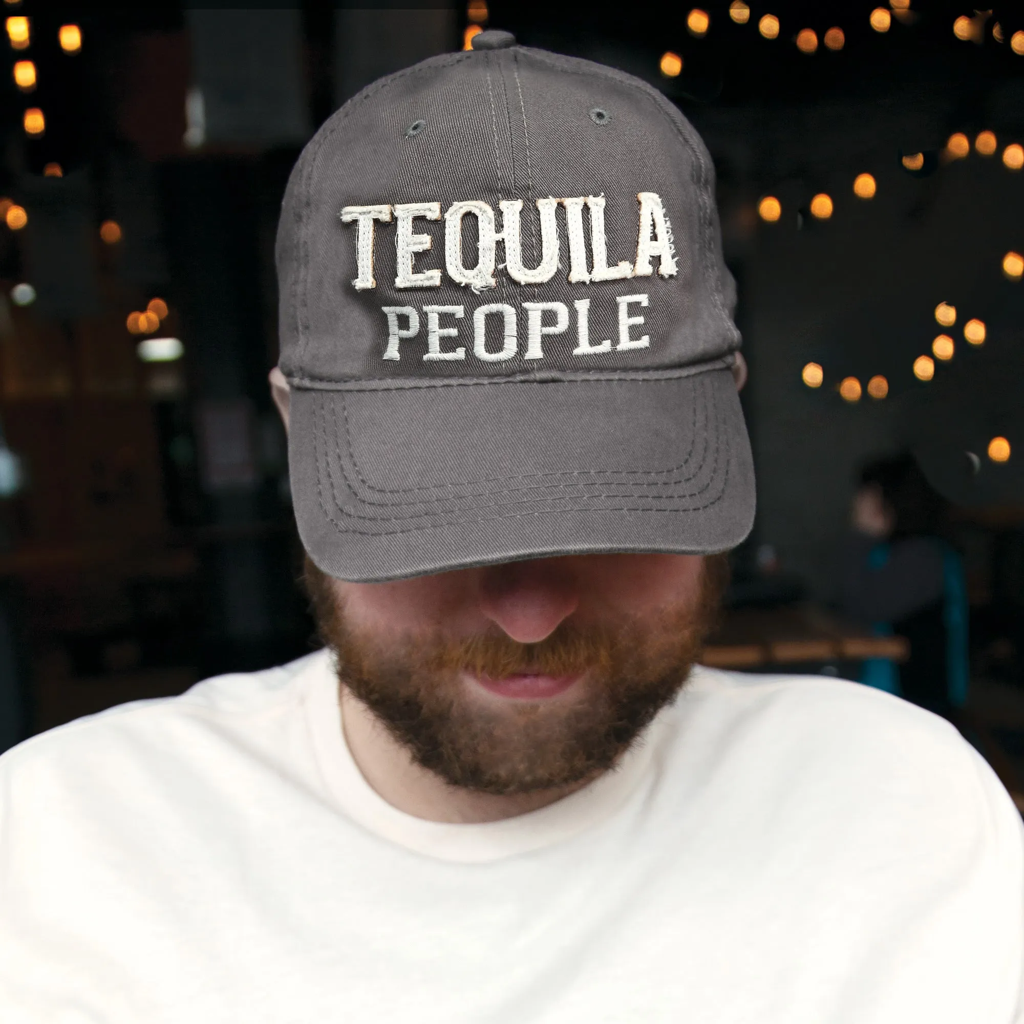 Tequila People Dark Gray Adjustable Hat