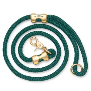 The Foggy Dog Marine Rope Dog Leash - Evergreen