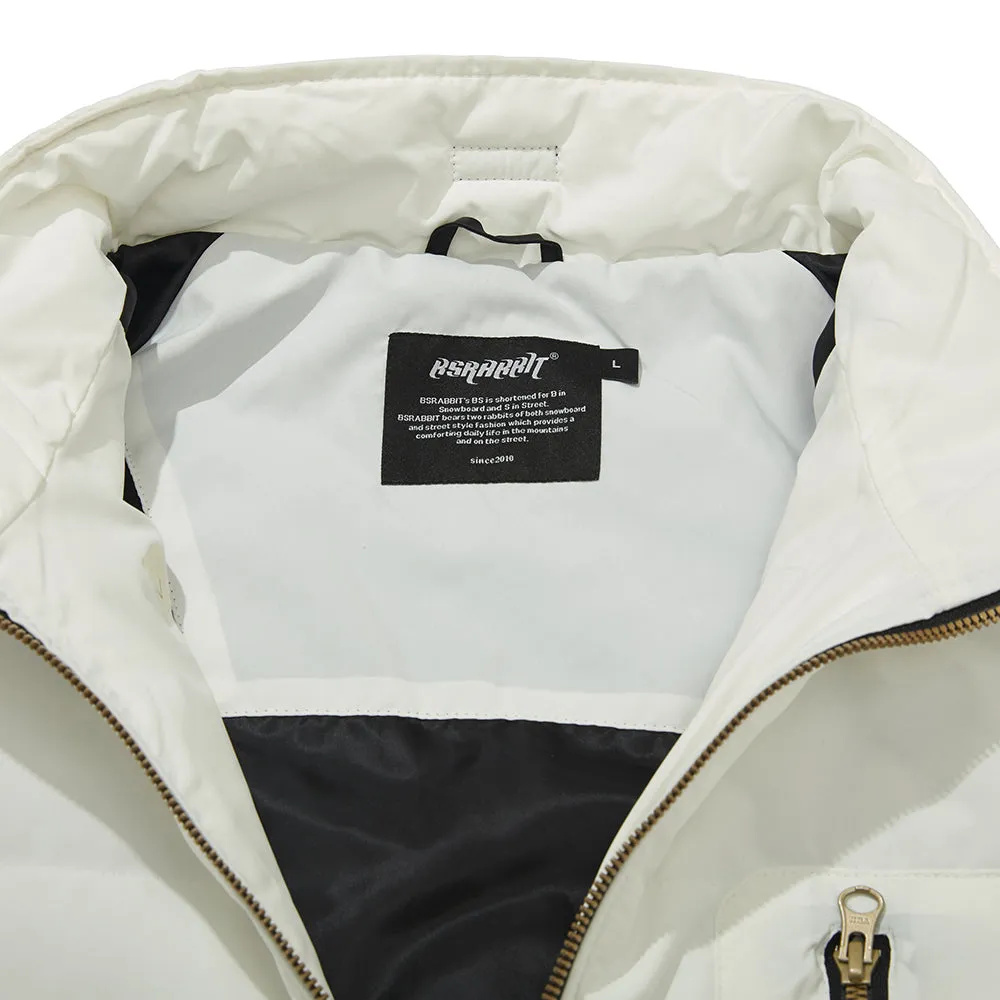 TIDY PADDING JUMPER WHITE