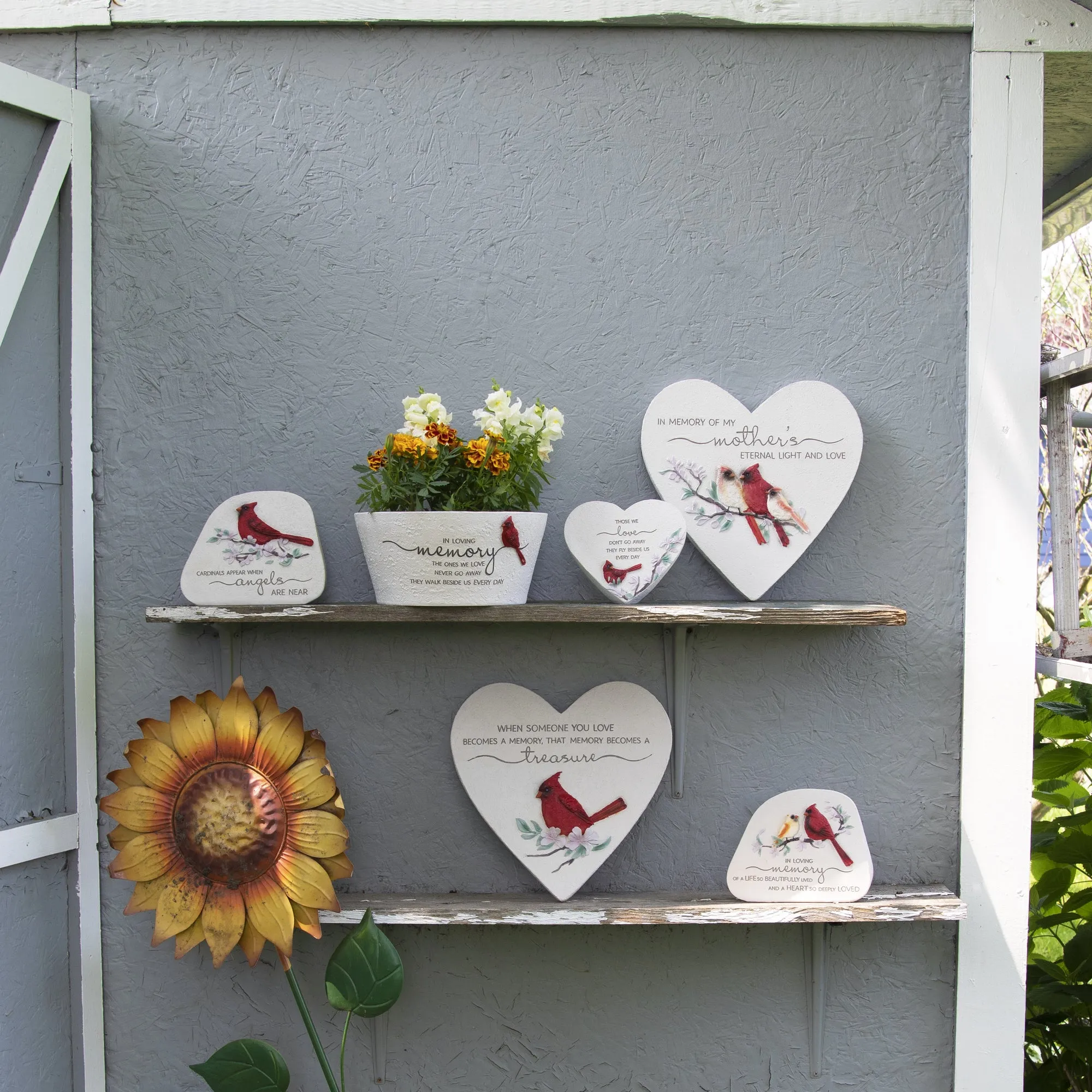Treasure 11" Heart Garden Stone