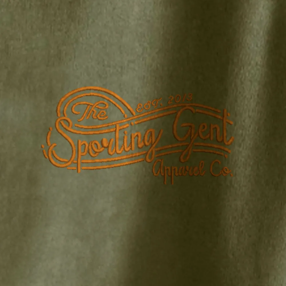 TSGACo. Scripted Embroidered Hoodie