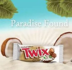 Twix Coconut Cookie Bars