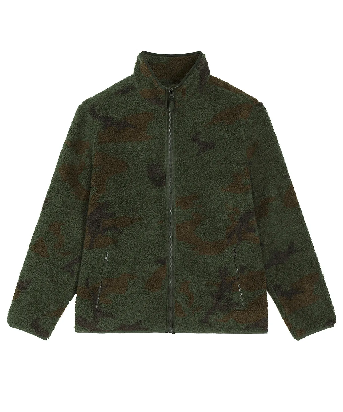 Unisex Outsider AOP sherpa zip-through jacket
