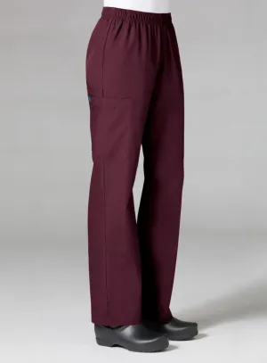 Unisex Seamless Pant by Maevn-(Petite)- XXS-3XL  -  Wine