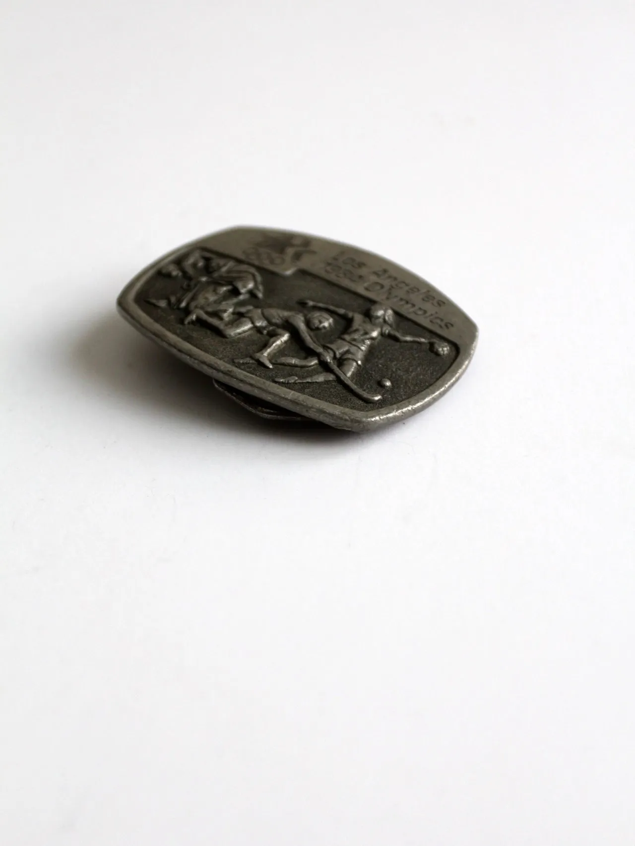 vintage 1984 Olympic Games belt buckle