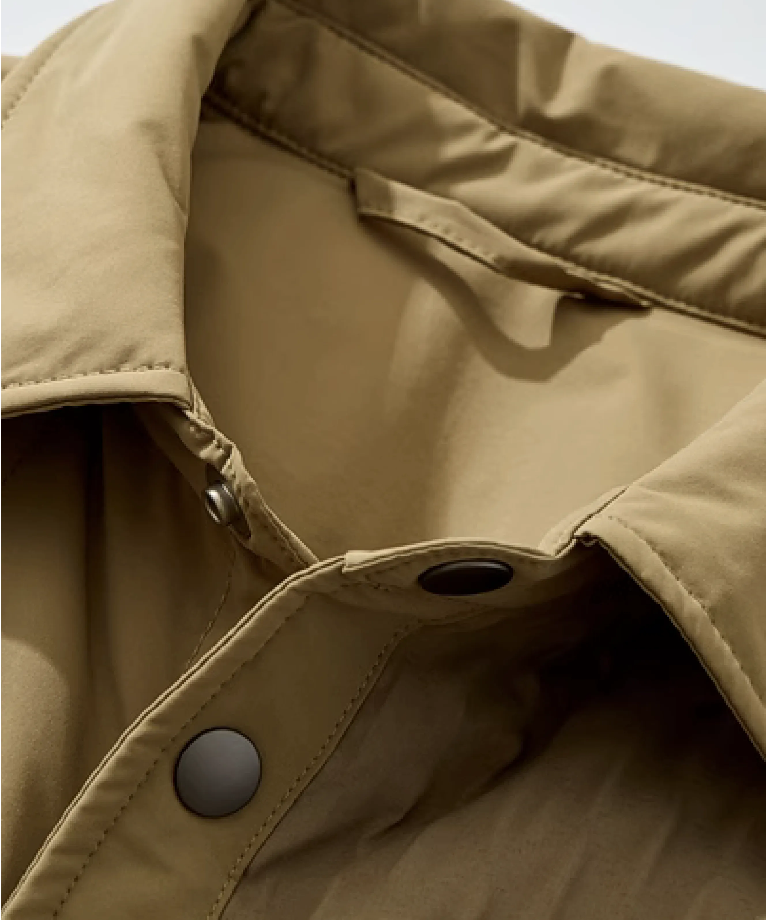Vintage Block Patch Duck Down Coat
