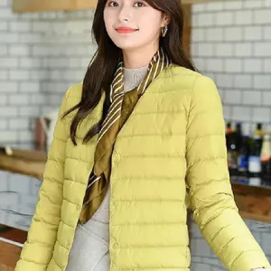 Women Spring Jacket New Arrival Ultralight 90% Down Parka