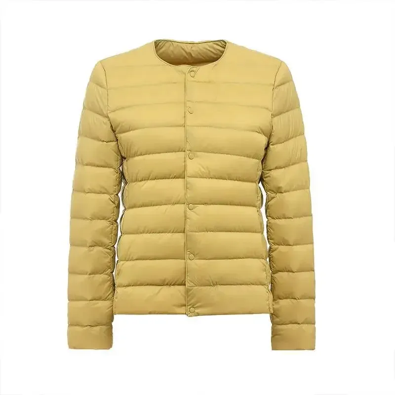 Women Spring Jacket New Arrival Ultralight 90% Down Parka